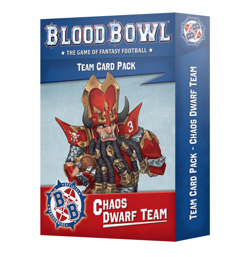 Blood Bowl: Chaos Dwarf Cards – Marionville Models