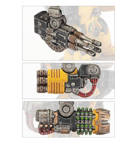 Horus Heresy Leviathan Dreadnought Ranged Weapons Frame