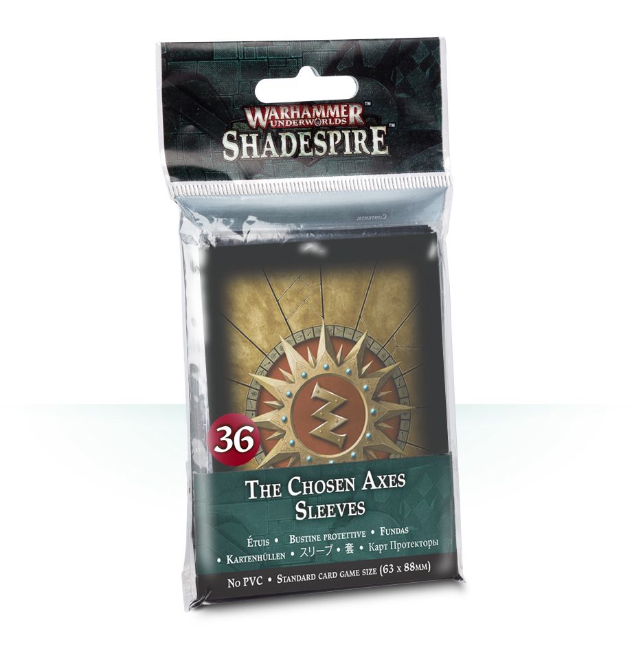 Warhammer Underworlds: Shadespire – The Chosen Axes Sleeves