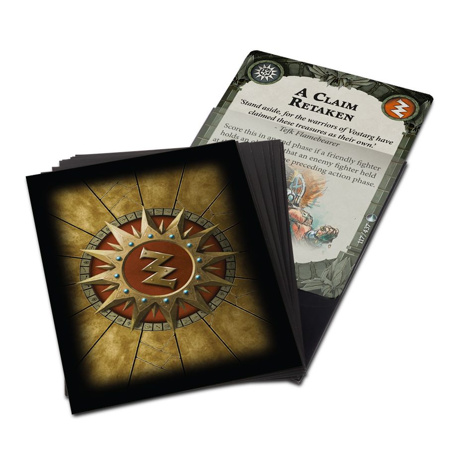 Warhammer Underworlds: Shadespire – The Chosen Axes Sleeves