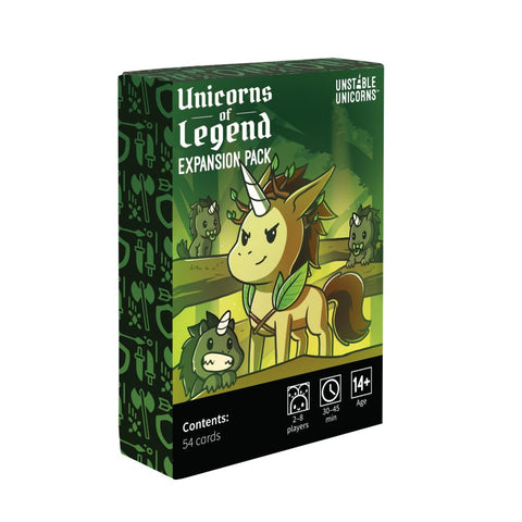 Unstable Unicorns:  Unicorns of Legends Expansion Pack